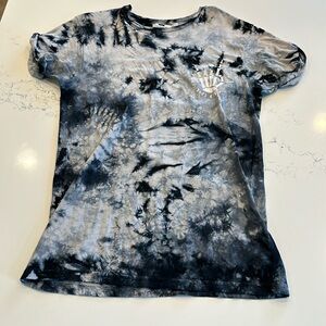 Topman band tie dye shirt